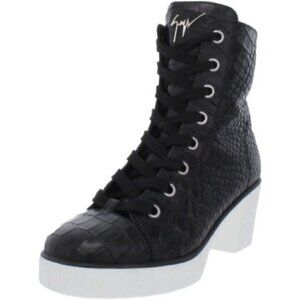 Giuseppe ZanottiNIDIR 50 DONNA WOMENS CASUAL BRAKY PRINT LACE-UP BOOT